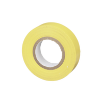 Cinta Eléctrica STRONGHOLD para Aislar, de PVC, Uso General Reparación y Mantenimiento, Grosor de 0.18mm (7 mil), Ancho de 19mm, y 20.12m de Largo, Color Amarillo