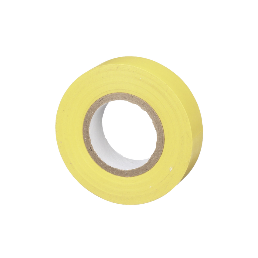 Cinta Eléctrica STRONGHOLD para Aislar, de PVC, Uso General Reparación y Mantenimiento, Grosor de 0.18mm (7 mil), Ancho de 19mm, y 20.12m de Largo, Color Amarillo