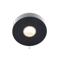 Cinta Eléctrica STRONGHOLD para Aislar, de PVC, Trabajo Pesado Eléctrico Industrial (Soporta abrasión, UV, agua, aceite y corrosión), Grosor de 0.21 mm (8.5 mil), Ancho de 19 mm, y 20 m de Largo, Uso Interior/Exterior, Color Ne