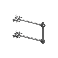 Brazo Lateral  para Torre Autosoportada, Tubo de  2" Ced. 30 X 60 cm, Sep. 60 cm.