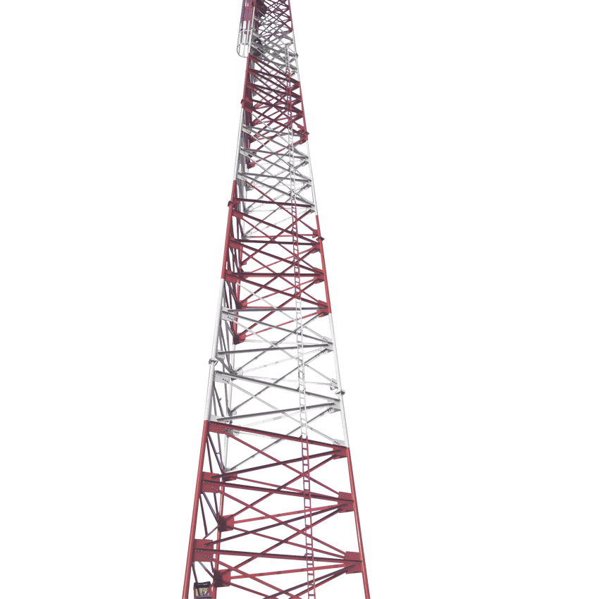 Torre Autosop. Tubular Uso Pesado. 30 Metros (Sec B - F). Galv. Inmersión. Con Accesorios.