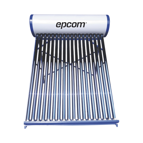 Bóiler Solar de 180L, Baja Presión con 18 Tubos de Vacío de Mayor Resistencia y Termotanque Inoxidable de Grado Alimenticio 180 L Resistentes a Granizo de Hasta 25 mm/ l, Incluye Anodo de Magnesio