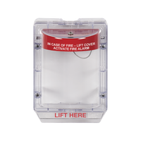 Protector para Estación de Jalón, con Espaciador, Texto en Ingles