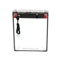 Cubierta Universal Transparente, de Bajo Perfil, Texto de Incendio en Español, Notificación Audible y Visible