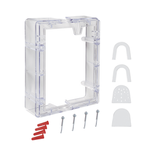 Espaciador de conducto con marco - Transparente para la serie Stopper