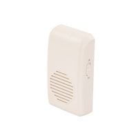 Timbre Inalámbrico Para Puerta Con 10 Tonos, Hasta 150m Linea de Vista, Con Receptor Inalámbrico Incluido, 110Vca