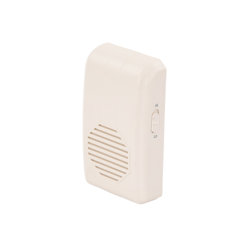 Timbre Inalámbrico Para Puerta Con 10 Tonos, Hasta 150m Linea de Vista, Con Receptor Inalámbrico Incluido, 110Vca