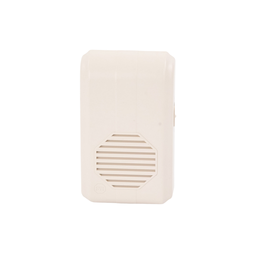 Timbre Inalámbrico Para Puerta Con 10 Tonos, Hasta 150m Linea de Vista, Con Receptor Inalámbrico Incluido, 110Vca
