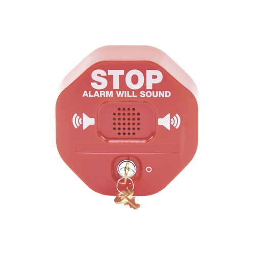 Alarma Multifunción Exit Stopper® para proteger puertas dobles (incluye contactos magnéticos)