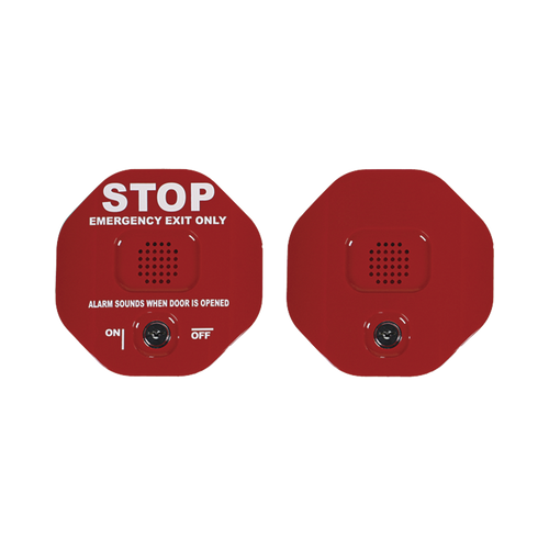 Alarma de puerta multifunción Exit Stopper® para una puerta con bocina remota