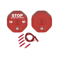 Alarma Multifunción Exit Stopper® Con Bocina Remota, Para Puertas Dobles, Solo Interiores