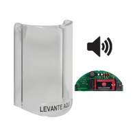 Cubierta Protectora De Policarbonato, Súper Resistente, Con Sonido, Texto En Español, Para Botones Multiusos Serie Stopper® Station De STI