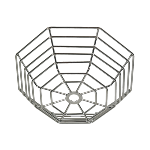 Rejilla de acero Web Stopper® para protección de detectores de humo de vandalismo y accidentes. Bajo perfil, montaje empotrado.