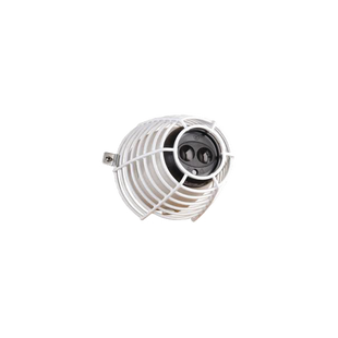 Jaula de acero FIRERAY Damage Stopper® para protección de detectores de haz óptico. Dimensiones 6.61 in (168 mm) altura x 6.61 in (168 mm) ancho x 5.78 in (147 mm) profundidad