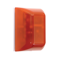 Minicontrolador Audiovisual de Uso No Autorizado o Situaciones Urgentes, Color Ambar