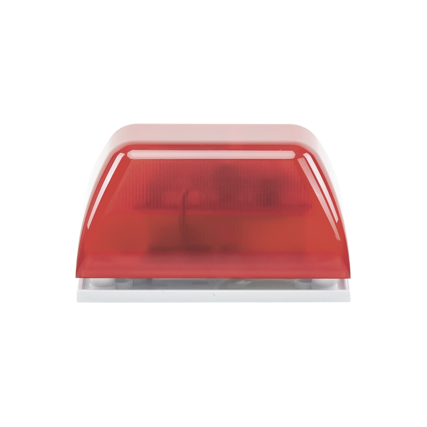 Minicontrolador Audiovisual de Uso No Autorizado o Situaciones Urgentes, Color Rojo
