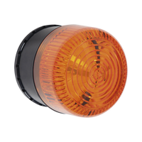 Microcontrolador SELECT-ALERT con Alarma Sirena/Estrobo para notificar Entradas/Salidas No Autorizadas y Emergencias, Color Ambar