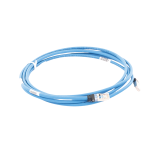 Patch Cord Cat6A, Blindado S/FTP, CM/LS0H, 10 Metros (32.81 Pies), Color Azul