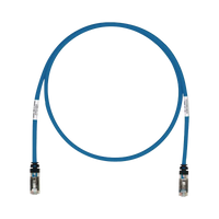 Patch Cord Cat6A, Blindado S/FTP, CM/LS0H, 10 m, Color Azul