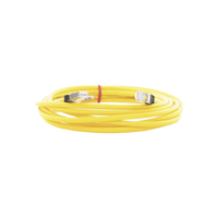 Patch Cord Cat6A, Blindado S/FTP, CM/LS0H, 3.96 Metros (13 Pies), Color Amarillo