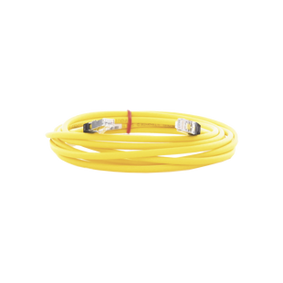 Patch Cord Cat6A, Blindado S/FTP, CM/LS0H, 3.96 Metros (13 Pies), Color Amarillo