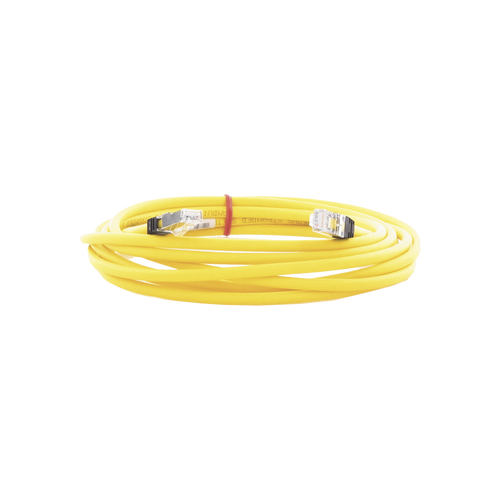 Patch Cord Cat6A, Blindado S/FTP, CM/LS0H, 3.96 Metros (13 Pies), Color Amarillo