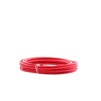 Patch Cord Cat6A, Blindado S/FTP, CM/LS0H, 7.62 Metros (25 Pies), Color Rojo