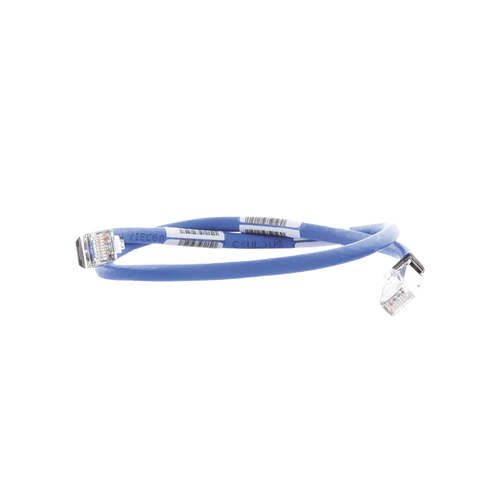 Patch Cord Cat6A, Blindado S/FTP, CM/LS0H, 0.61 Metros (2 Pies), Color Azul