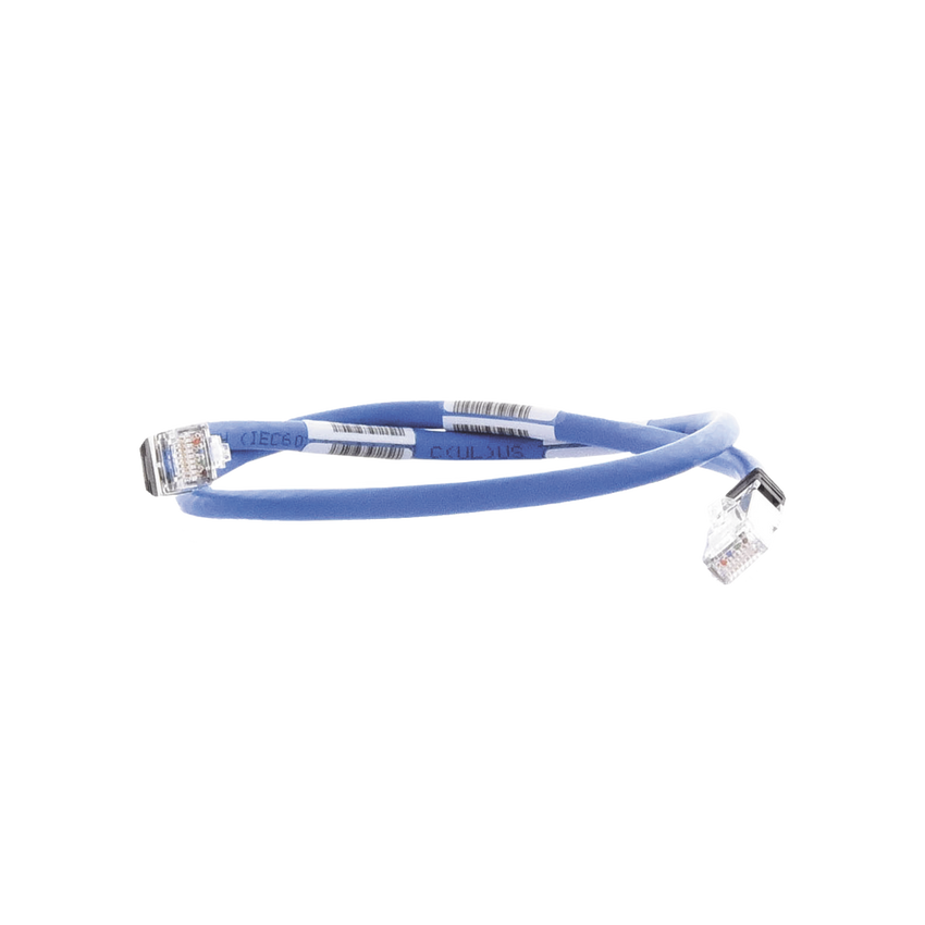 Patch Cord Cat6A, Blindado S/FTP, CM/LS0H, 0.61 Metros (2 Pies), Color Azul