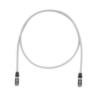 Patch Cord Cat6A, Blindado S/FTP, CM/LS0H, 0.91 Metros (3 Pies), Color Gris