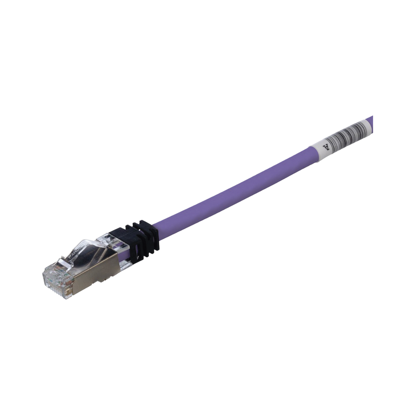 Patch Cord Cat6A, Blindado S/FTP, CM/LS0H, 1.52 Metros (5 Pies), Color Violeta