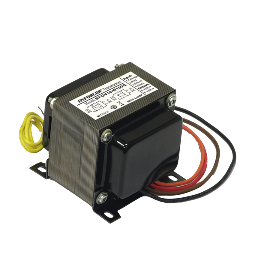Transformador de Marco Abierto / Salida 16 VCA / 100 W / Entrada 120 o 240 VCA 50/60 Hz