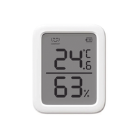Medidor de temperatura y humedad Datos en pantalla / inalámbrico BLUETOOTH compatible con HUB SwitchBot