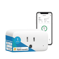 Adaptador Inteligente Plug Mini / WiFi + BLE / 15A 1875W / Medici�n Consumo Energ�a / Control App / Compatible Alexa Google / 70 x 39 x 59 mm (2.8 x 1.5 x 2.3 in)
