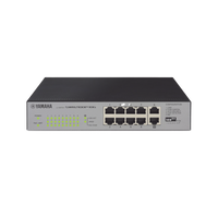 SWITCH DE RED POE 10 PUERTOS OPTIMIZADO P/ REDES DANTE