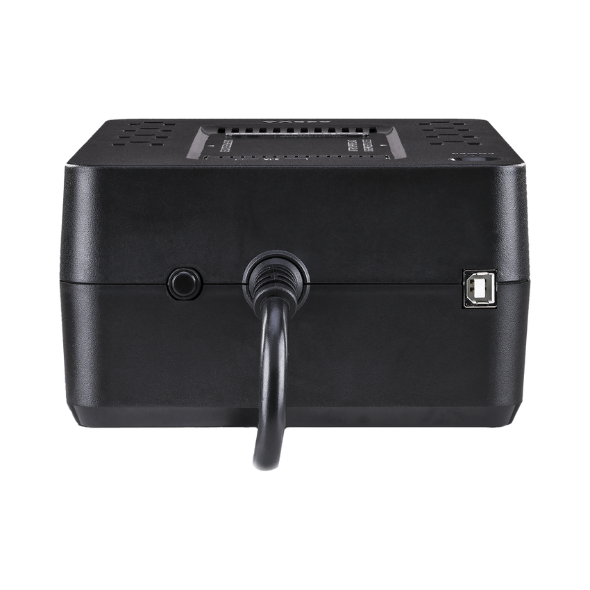 UPS de 650 VA/390 W, Topología Standby con Modo Ahorrador ECO, Entrada 120 Vca NEMA 5-15P, Con 8 Tomas NEMA 5-15R