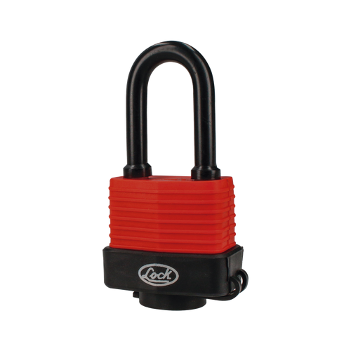 Candado Impermeable con Llave Estándar /Arco Largo de 46 mm/ Nivel de Seguridad 4 / Línea Comercial.