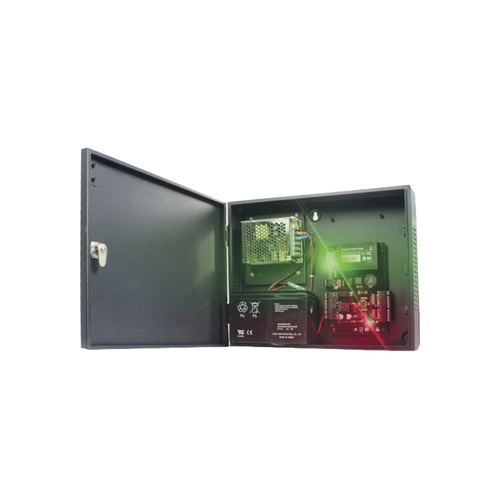 C3400 Panel de Control de Acceso para 4 Puertas / Fácil Administración / 30,000 Tarjetas / Incluye Gabinete y Fuente de Alimentación 12Vcc/3A / Software GRATIS