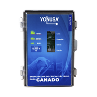 Energizador para Ganado 10,000Volts-2JOULES/ 25,000 metros lineales de protección / Cercas Electrificadas
