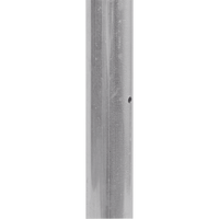 Poste de ESQUINA para Cerca Electrificada. Tubo Galvanizado cal. 18 de 1" Diam. y 0.8m Alto con Tapón, ideal para 3 Aisladores