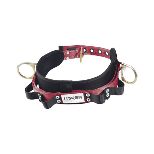 Cinturón para liniero, talla 36, con bandas para porta herramientas y dos anillos tipo D.