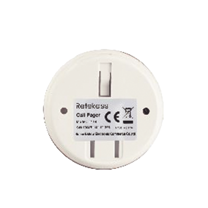 Botón de Llamada T114 / Resistente al Agua / Distancia de Transmisión 100 mts / Batería 12V 23A / Diseño Compacto y Portátil