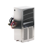 Aire Acondicionado Compacto Para Exterior, Uso en Gabinetes de Telecomunicaciones de Grado Industrial, Frío T15, 800 BTU, 115 Vca, de Acero Inoxidable 304, Color Gris