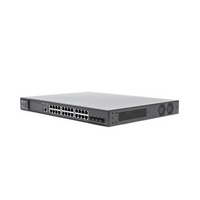 Switch JetStream PoE+ administrable Capa 2, 24 puertos 10/100/1000 Mbps + 4 puertos SFP 384 W
