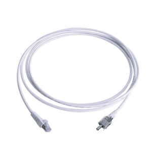 Patch Cord TERA Cat5e 10/100BASE-T, de 2 pares y conector modular, LS0H, Color Blanco, 2 metros
