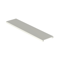 Cubierta para canaleta T-70, de PVC rígido, 70.1 x 9.1 x 2400 mm, Color Blanco Mate
