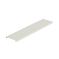 Cubierta para canaleta T-70, de PVC rígido, 70.1 x 9.1 x 2400 mm, Color Blanco Mate