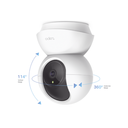 Cámara IP Wi-Fi para Hogar / Resolución 2 MP / Audio Doble Vía / Visión nocturna / Notificación Push / Google Assistant y Amazon Alexa