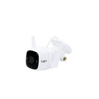 Cámara IP Wi-Fi para exterior, 3 megapixel, audio doble vía, visión nocturna, notificación Push, acepta memoria Micro SD de para grabación.