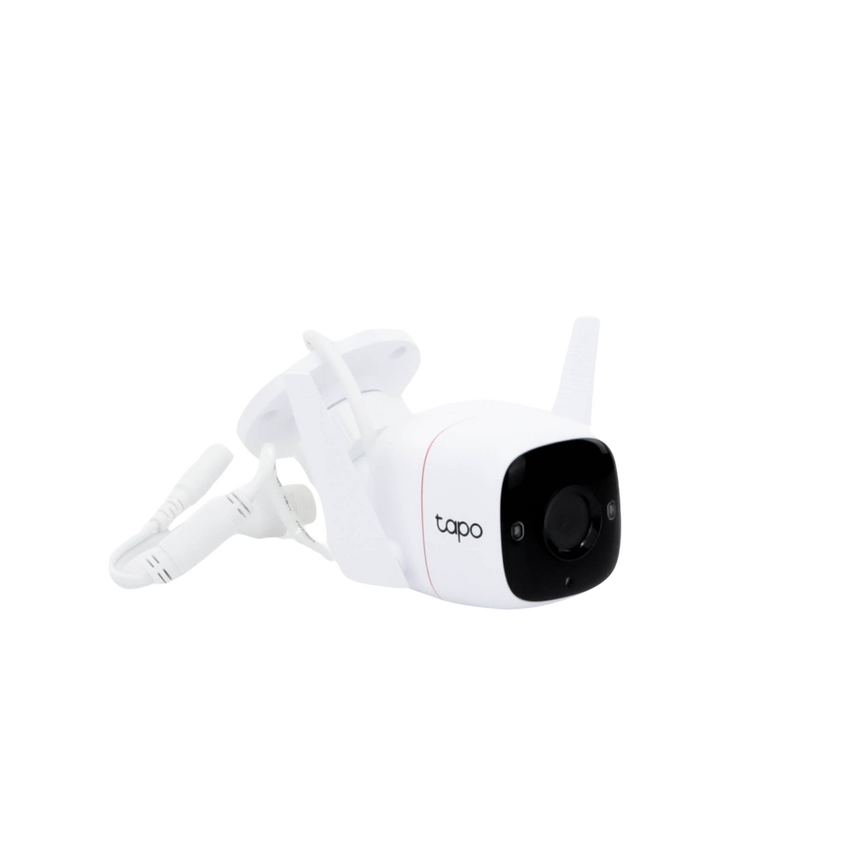 Cámara IP Wi-Fi para exterior, 3 megapixel, audio doble vía, visión nocturna, notificación Push, acepta memoria Micro SD de para grabación.